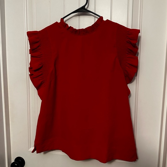 JODIFL Tops - RED BOUTIQUE BLOUSE